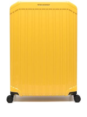 PIQUADRO Spinner high-shine suitcase - Yellow