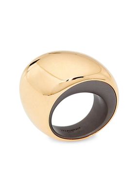 Pirouette 18K Rose Gold & Titanium Ring