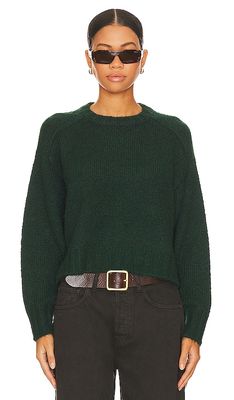 PISTOLA Adina Everyday Sweater in Dark Green