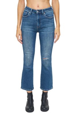 Pistola Lennon High Waist Ankle Bootcut Jeans in Plaza Distressed
