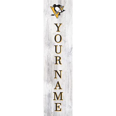 Pittsburgh Penguins 48" Personalized Welcome Leaner Sign