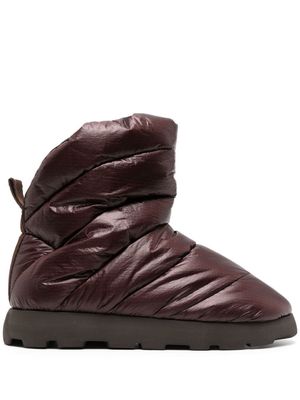 PIUMESTUDIO Luna padded ankle boots - Brown