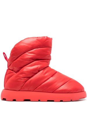 PIUMESTUDIO Luna padded ankle boots - Red