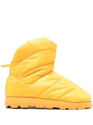 PIUMESTUDIO Luna padded ankle boots - Yellow