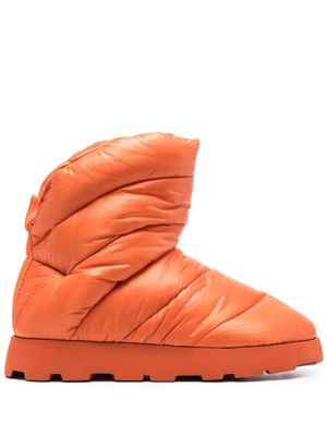 PIUMESTUDIO padded ankle boots - Orange