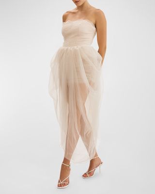Pixie Layered Tulle Gown
