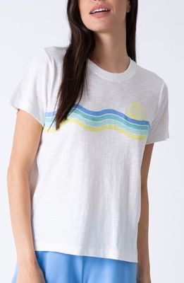 PJ Salvage Aloha Summer Sleep T-Shirt in Ivory 