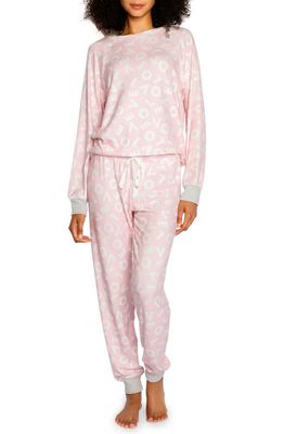 PJ Salvage Live Grate Peachy Pajamas in Pink Dream
