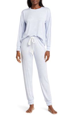 PJ Salvage Twinkle Relaxed Fit Pajamas in Blue Mist
