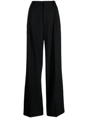 Plan C wool tailored trousers - Black