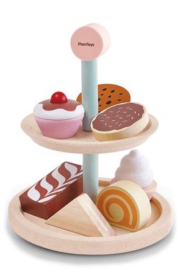 PlanToys 10-Piece Bakery Stand Set in Multi