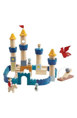 PlanToys Castle Blocks Playset - Orchard in Assorted