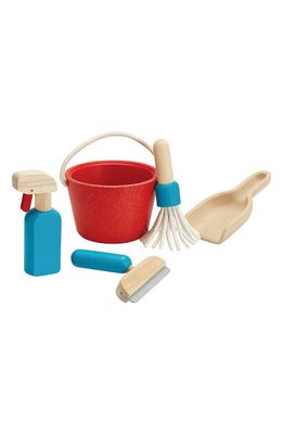PlanToys Cleaning Playset in Assorted
