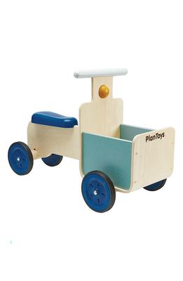 PlanToys Delivery Bike in Wood Multi