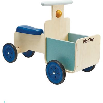 PlanToys® Delivery Bike in Wood Multi 