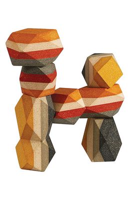 PlanToys® Geo Stacking Rocks Playset in Assorted 