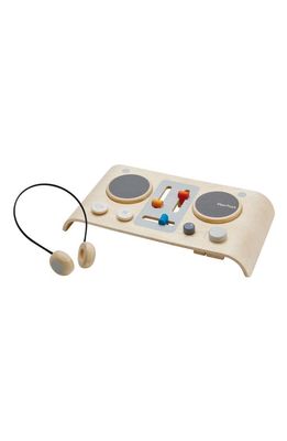 PlanToys® Wood DJ Mixer Board & Headphones in Assorted 