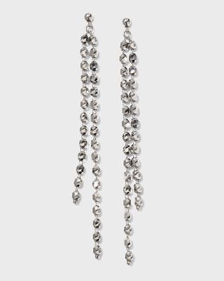 Platinum 2-Strand Earrings