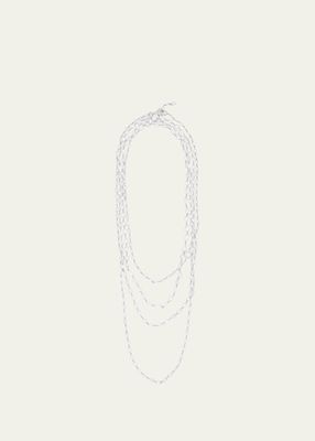 Platinum Ethereal Diamond Chain Necklace