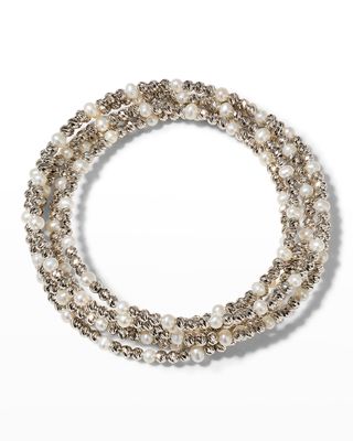 Platinum Limitless Debut Pearl Bracelet