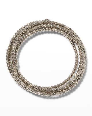 Platinum Loop Bracelet