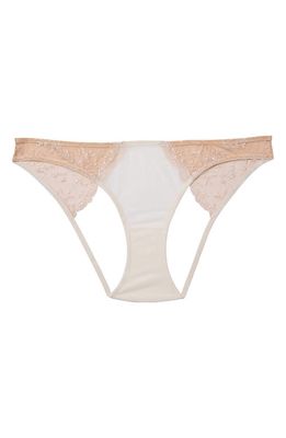 Playful Promises Cassia Ivory Open Back Panties