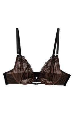 Playful Promises Marlowe Lace Underwire Bra in Black