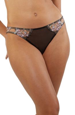 Playful Promises Mayla Floral Embroidered Briefs in Multi