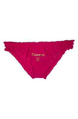 Playful Promises Taurus Chiffon Panties in Pink