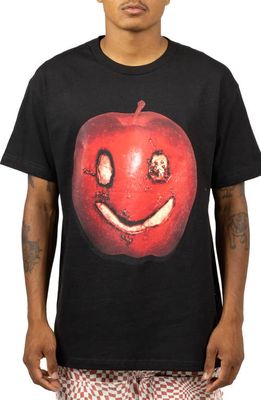 PLEASURES Apples Graphic T-Shirt in Black