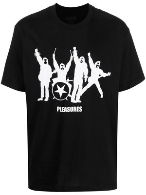 Pleasures Band graphic print T-shirt - Black