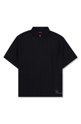 PLEASURES Clarity Polo in Black