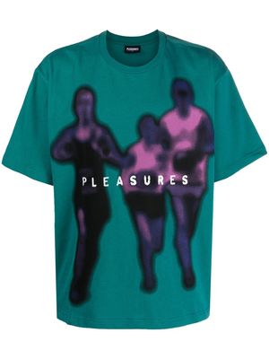 Pleasures graphic-print T-shirt - Green