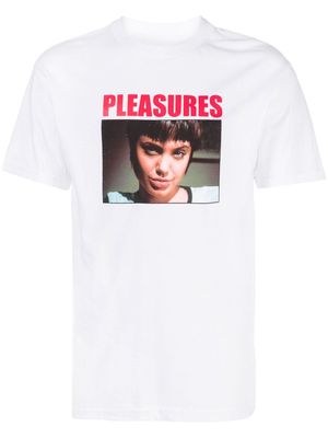 Pleasures Kate cotton T-shirt - White