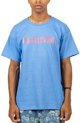 PLEASURES LLC Graphic T-Shirt in Flo Blue