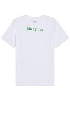 Pleasures Pub T-shirt in White