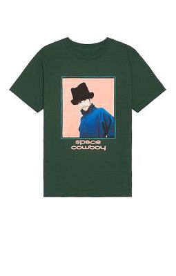 Pleasures Space Cowboy T-shirt in Green