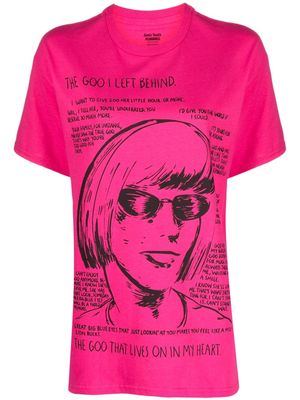 Pleasures The Goo cotton T-shirt - Pink