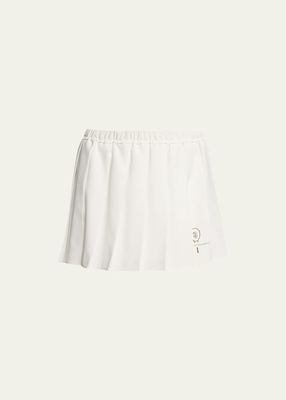 Pleated Tennis Skirt With Underlayer