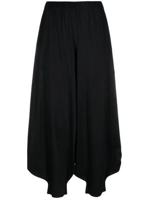 Pleats Please Issey Miyake A-Poc cropped trousers - Black
