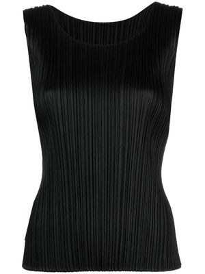 Pleats Please Issey Miyake Monthly Colors May top - Black