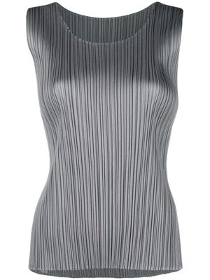 Pleats Please Issey Miyake Monthly Colors May top - Grey