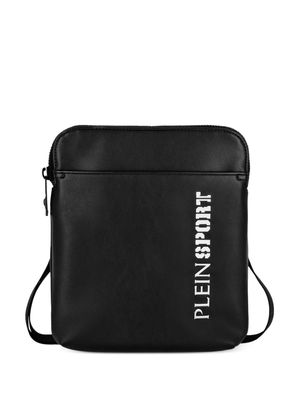 Plein Sport Arizona logo-print crossbody bag - Black