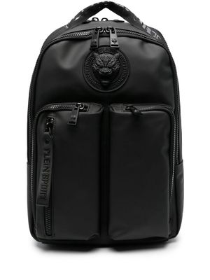 Plein Sport Boston multi-pocket backpack - Black