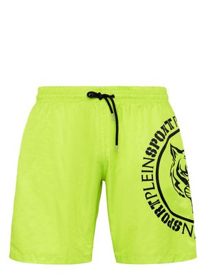 Plein Sport Carbon Tiger swim shorts - Green