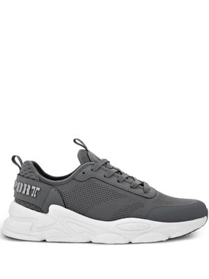 Plein Sport logo-embellished low-top sneakers - Grey