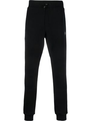 Plein Sport logo-patch track pants - Black