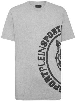 Plein Sport SS logo-print cotton T-shirt - Grey