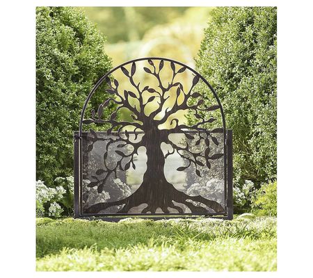 Plow & Hearth Stand-Alone Garden Gate w/Tree of Life Design