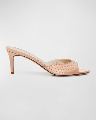 Plumeria Scintelle Biologic Silk Mules